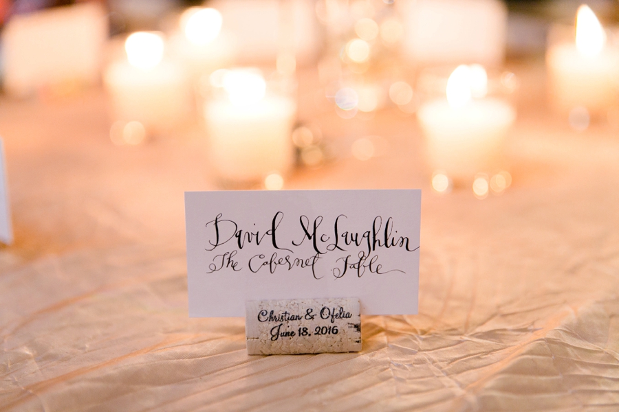 Elegant Blush & White Temecula Wedding via TheELD.com