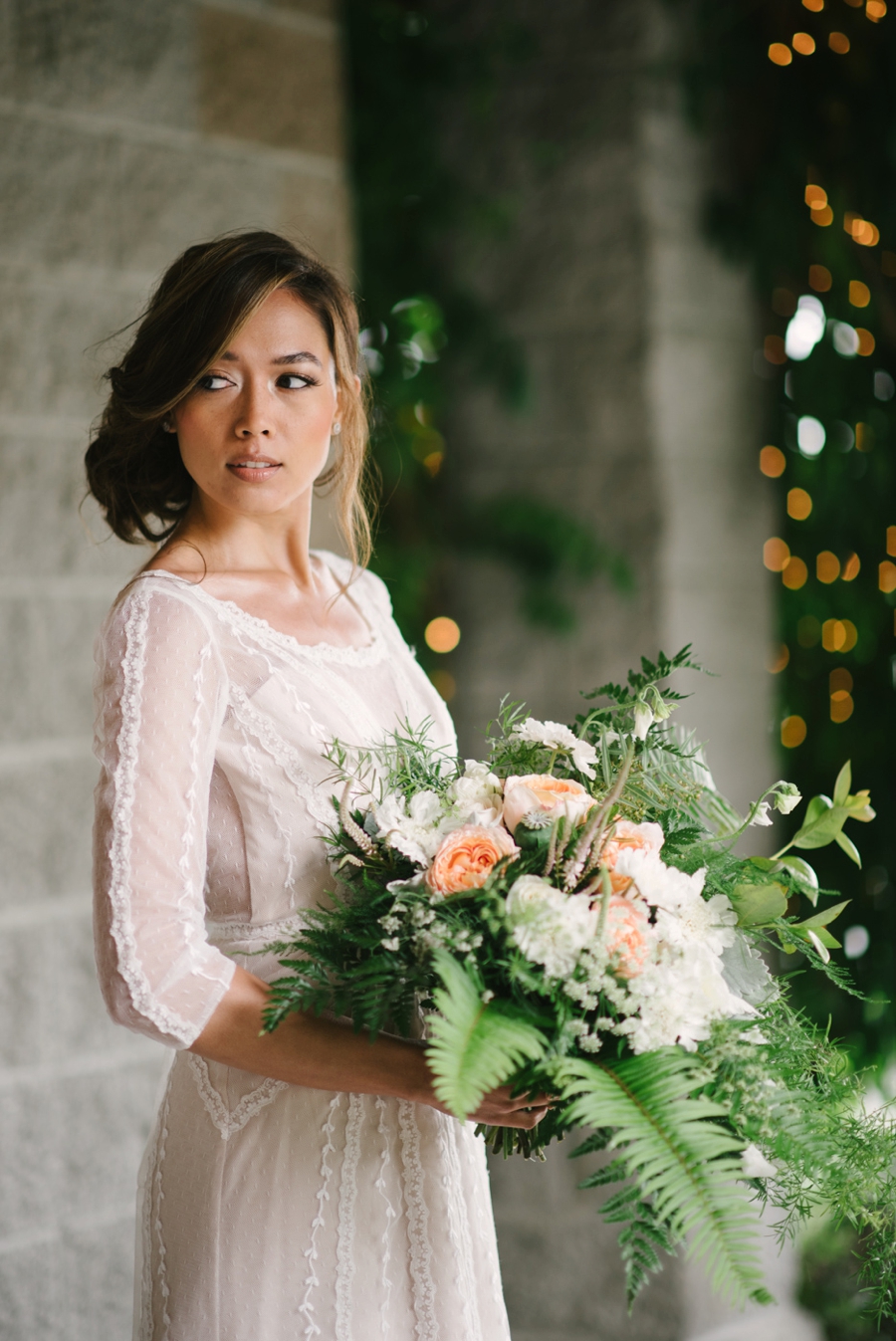 Modern Organic Wedding Inspiration via TheELD.com