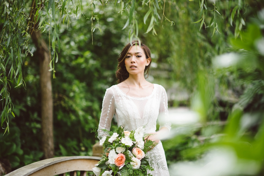 Modern Organic Wedding Inspiration via TheELD.com