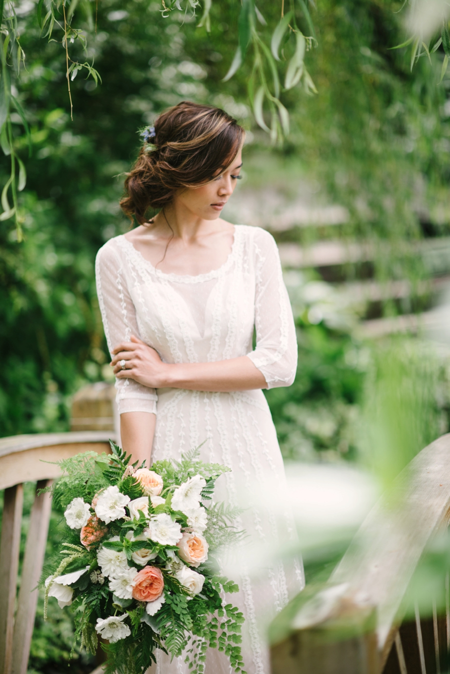 Modern Organic Wedding Inspiration via TheELD.com