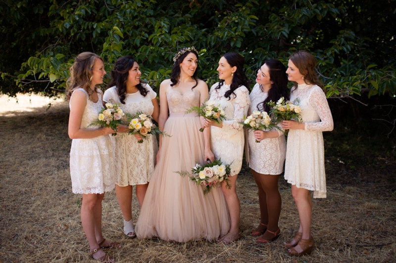 Organic & Romantic Backyard Wedding via TheELD.com