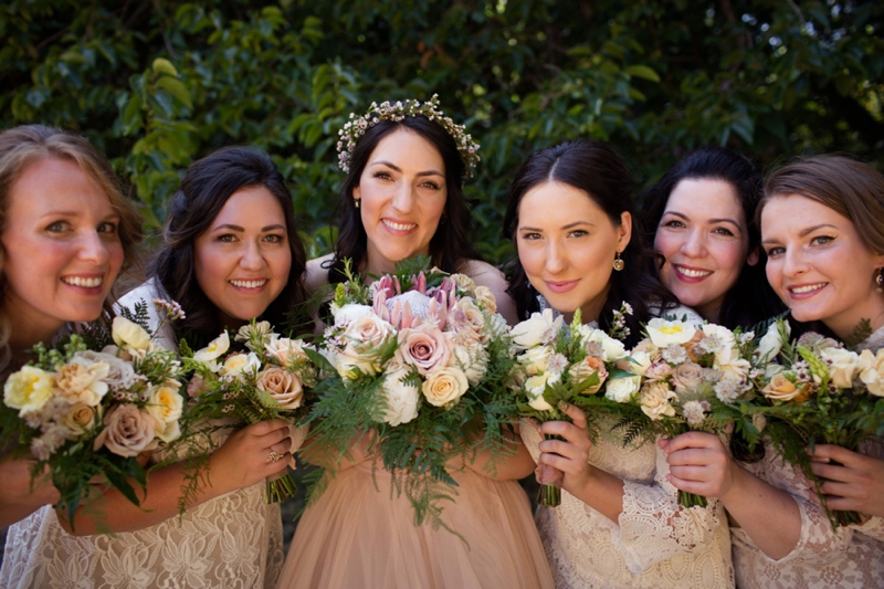 Organic & Romantic Backyard Wedding via TheELD.com