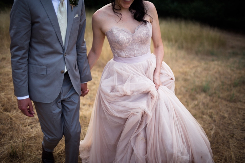 Organic & Romantic Backyard Wedding via TheELD.com