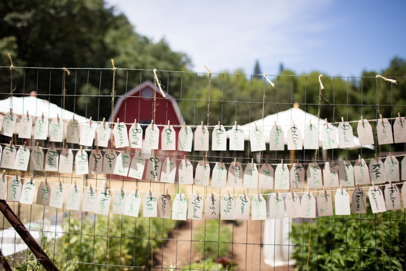 Organic & Romantic Backyard Wedding via TheELD.com