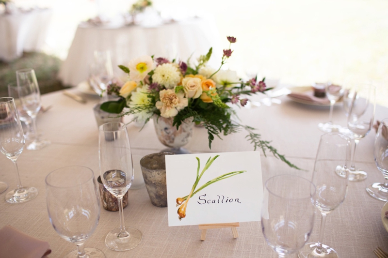 Organic & Romantic Backyard Wedding via TheELD.com