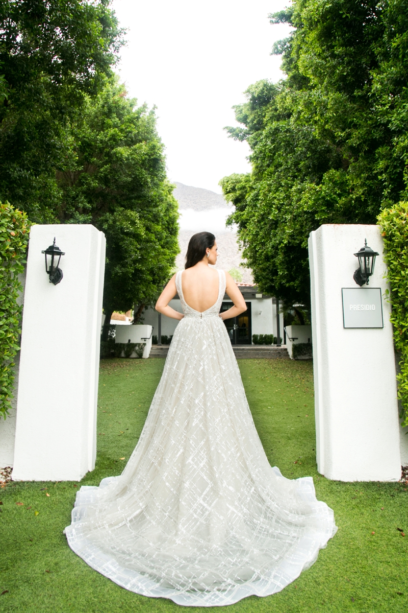 Modern Glam Black & Rose Gold Wedding Ideas via TheELD.com