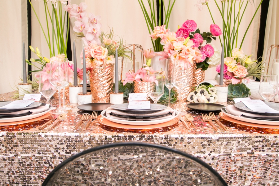 32 Black and Rose Gold Wedding ideas  wedding, rose gold wedding, wedding  decorations