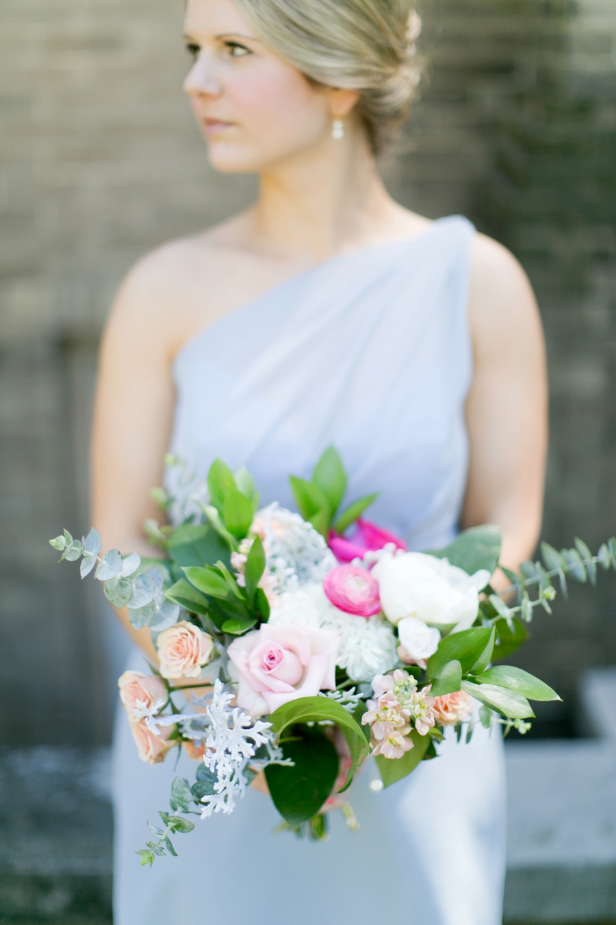 Pink, Blue & Gold South Carolina Wedding via TheELD.com