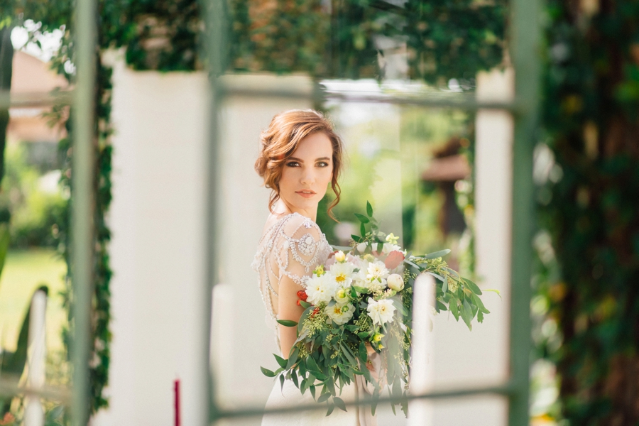 Romantic Green Garden Wedding Ideas via TheELD.com