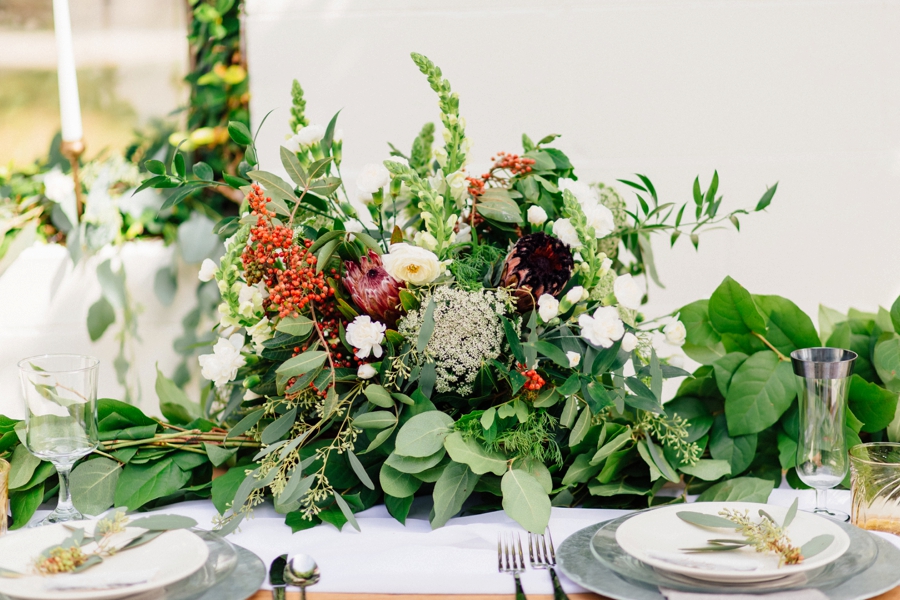 Romantic Green Garden Wedding Ideas via TheELD.com