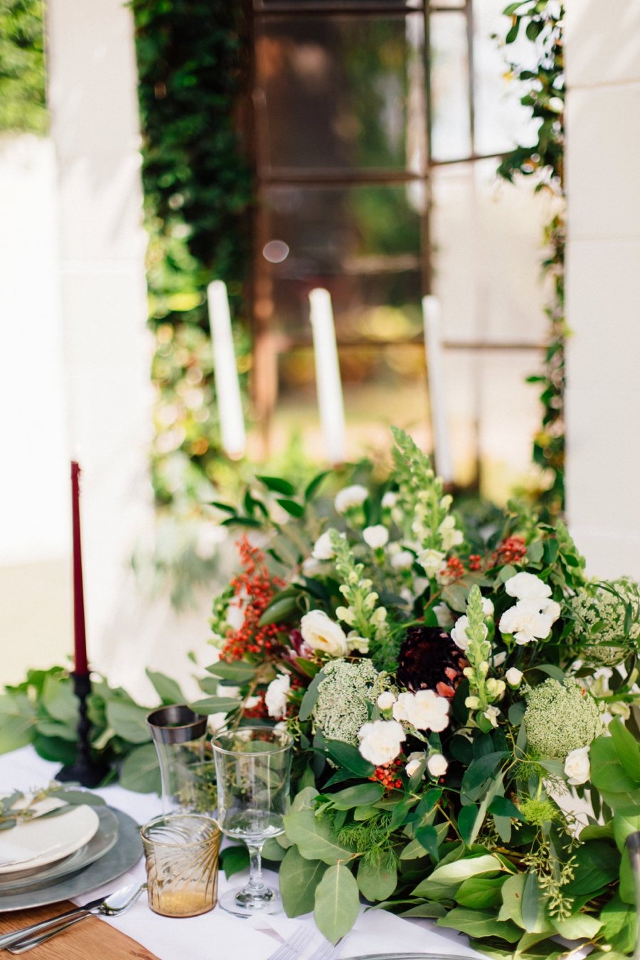 Romantic Green Garden Wedding Ideas via TheELD.com