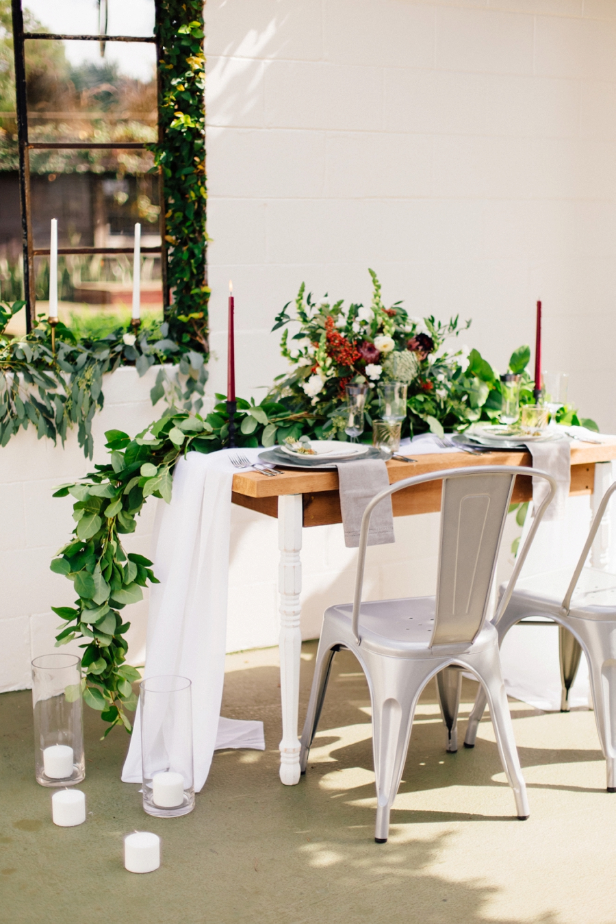 Romantic Green Garden Wedding Ideas via TheELD.com