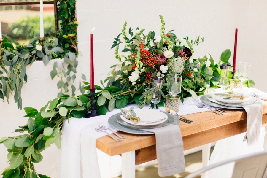 Romantic Green Garden Wedding Ideas via TheELD.com