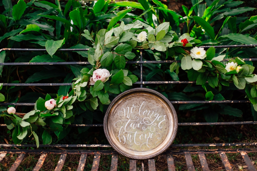 Romantic Green Garden Wedding Ideas via TheELD.com