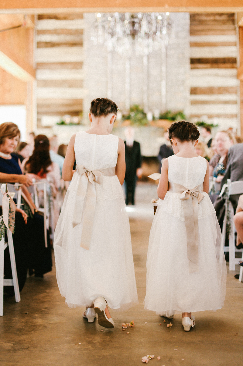 Romantic Whimsical Nashville Barn Wedding via TheELD.com