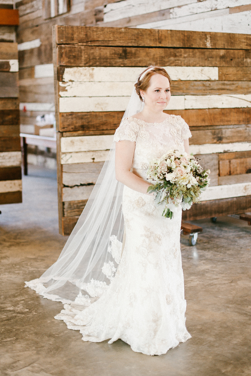 Romantic Whimsical Nashville Barn Wedding via TheELD.com