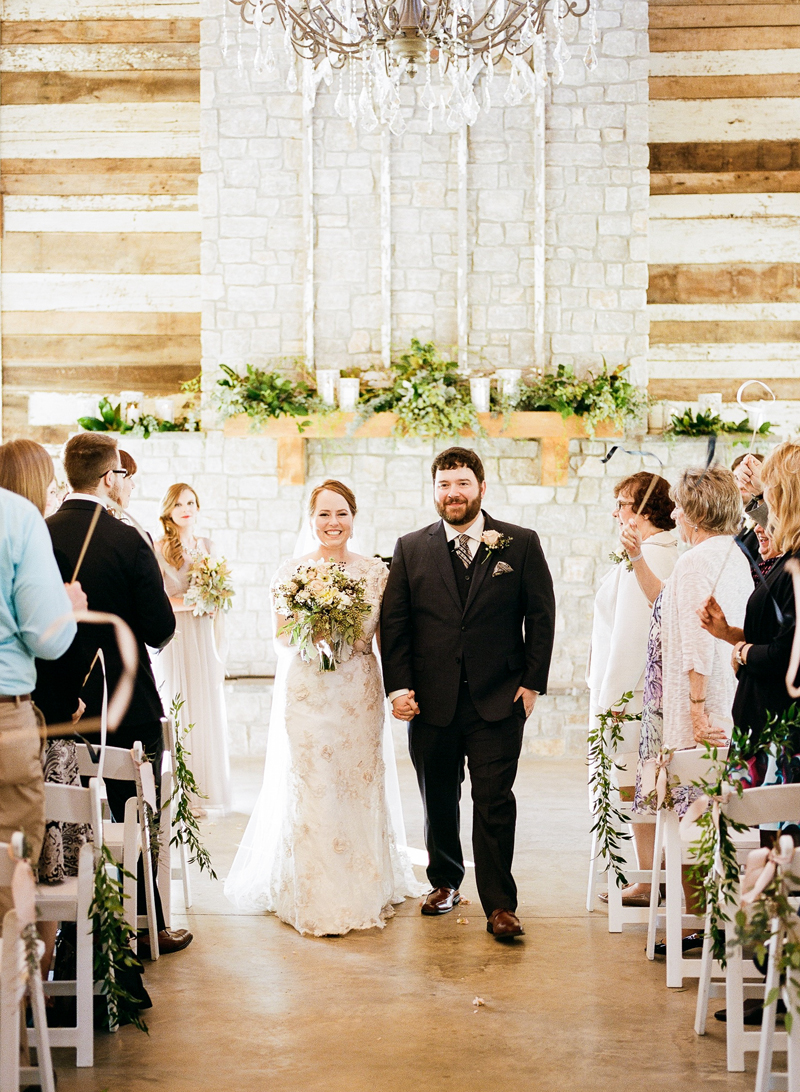 Romantic Whimsical Nashville Barn Wedding via TheELD.com