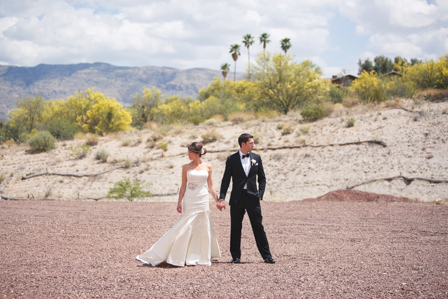 Rustic Whimsical Tucson Wedding via TheELD.com