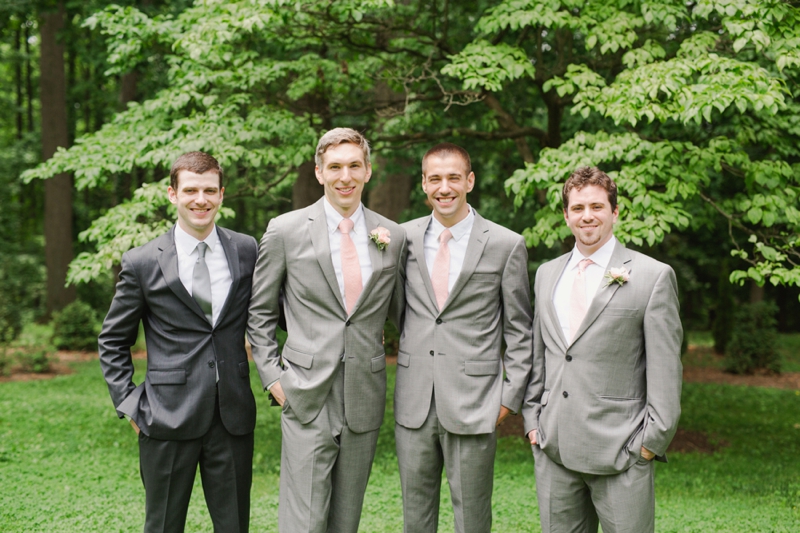 Elegant Blush & White Baltimore Wedding via TheELD.com