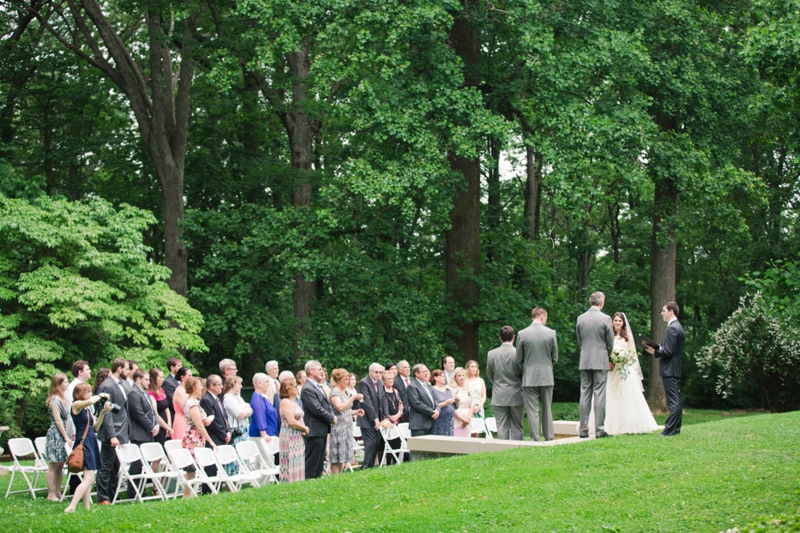 Elegant Blush & White Baltimore Wedding via TheELD.com