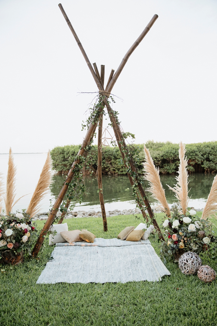 Vibrant Bohemian Wedding Inspiration via TheELD.com