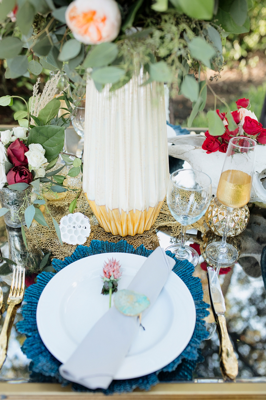 Vibrant Bohemian Wedding Inspiration via TheELD.com