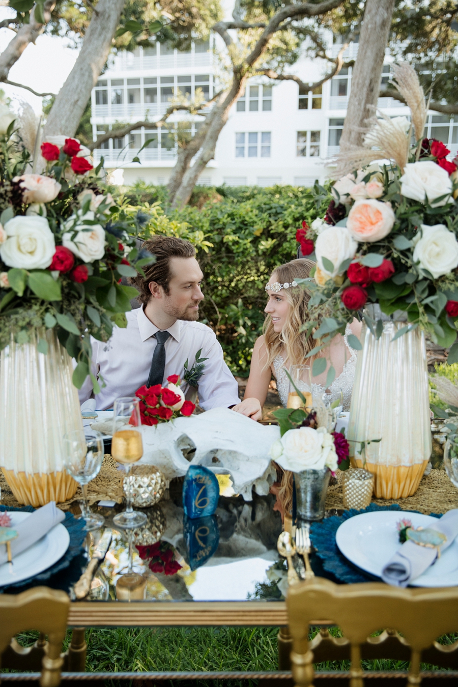 Vibrant Bohemian Wedding Inspiration via TheELD.com