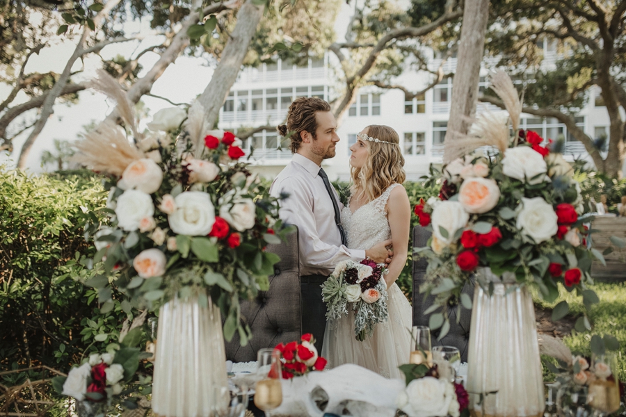 Vibrant Bohemian Wedding Inspiration via TheELD.com