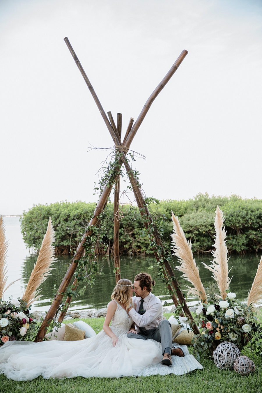 Vibrant Bohemian Wedding Inspiration via TheELD.com