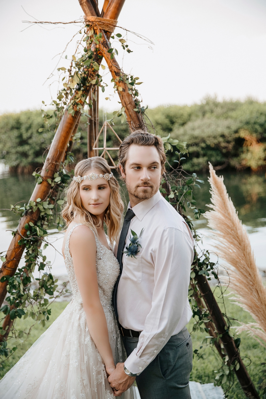 Vibrant Bohemian Wedding Inspiration via TheELD.com