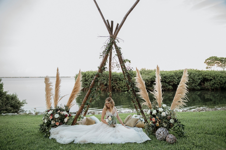 Vibrant Bohemian Wedding Inspiration via TheELD.com