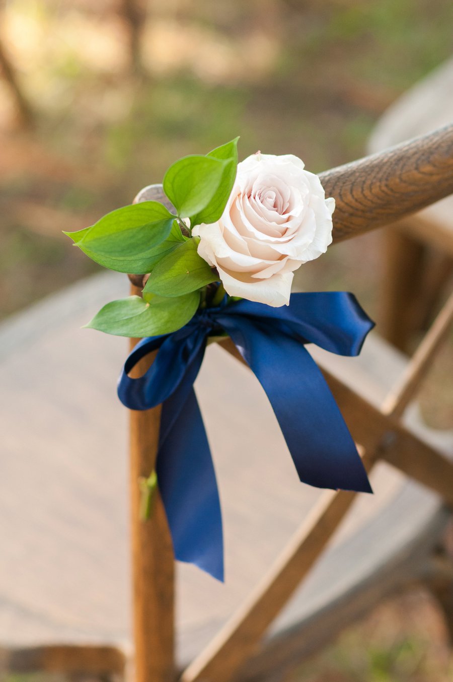 A Navy & Red Rustic Central Florida Wedding via TheELD.com