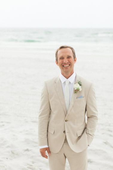 Elegant Blush & White Beach Wedding | Every Last Detail