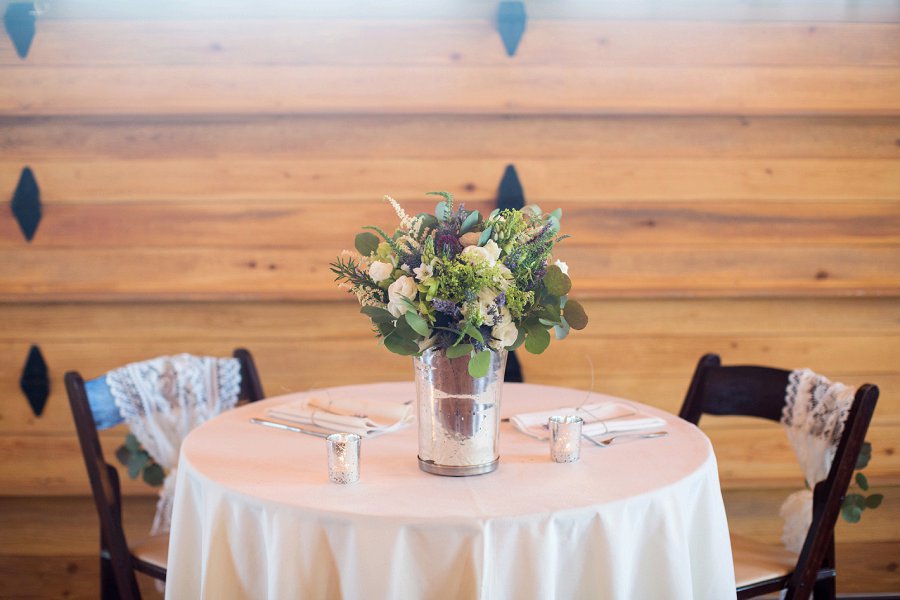 Lavender and Sage Craft Beer Inspired Barn Wedding via TheELD.com