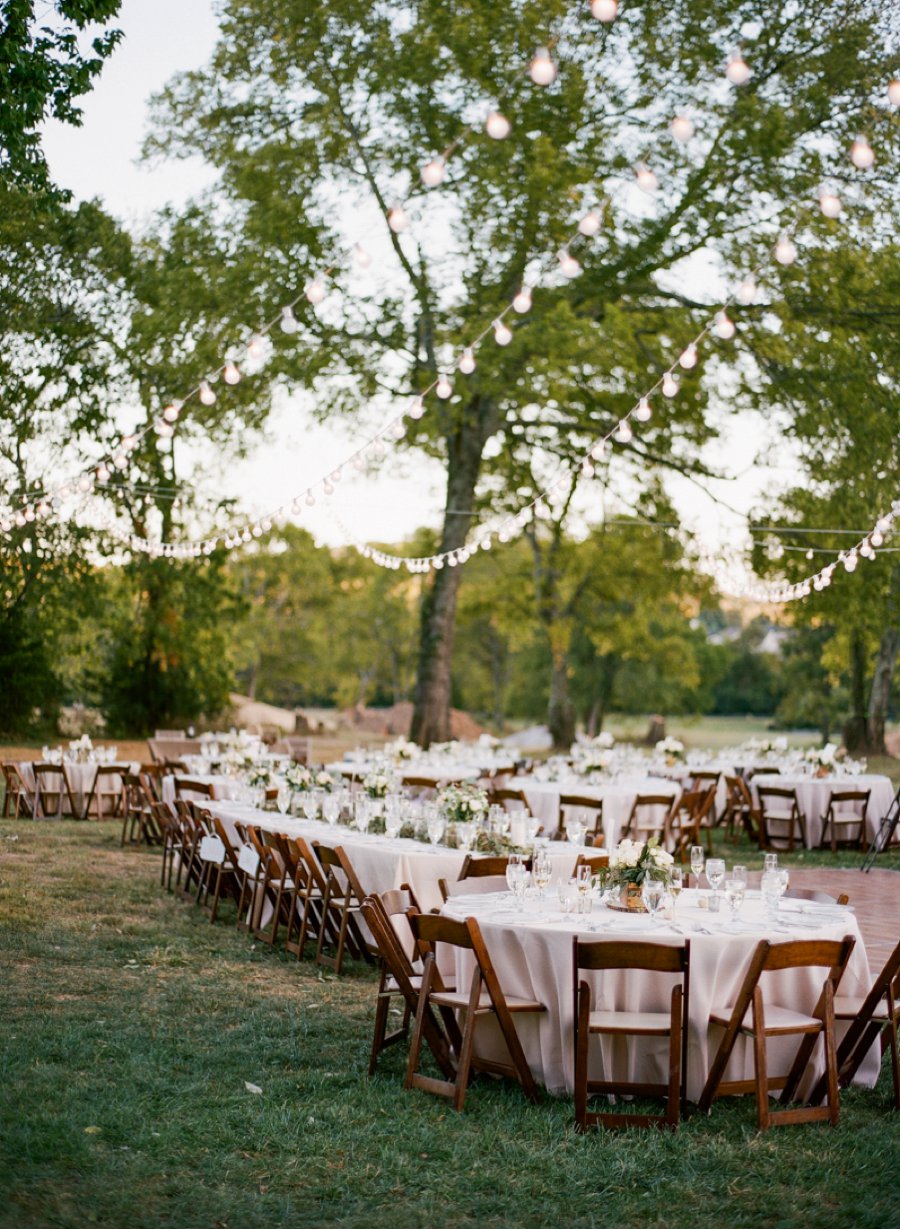 Classic Romantic Blush Nashville Wedding via TheELD.com