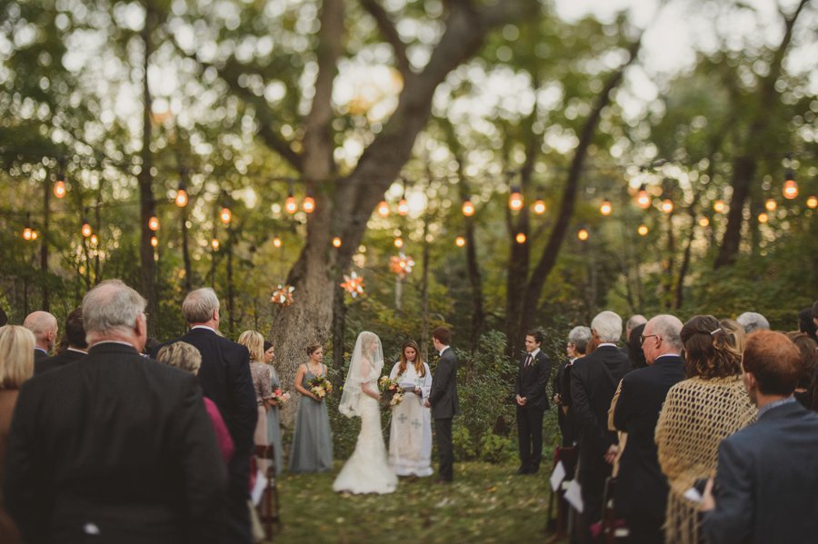 An Ethereal Tennessee Wedding In The Woods via TheELD.com