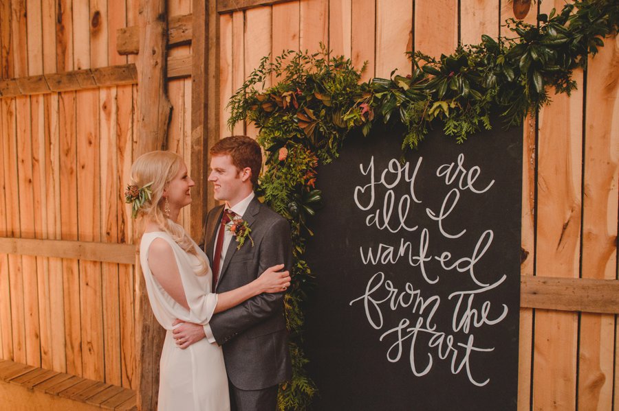 An Ethereal Tennessee Wedding In The Woods via TheELD.com