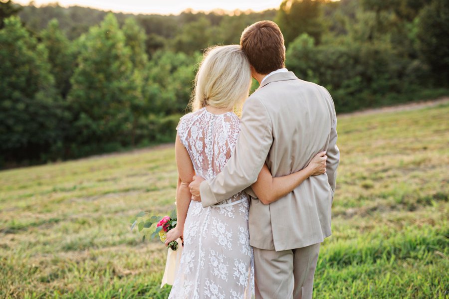 Colorful Southern Farm Wedding Inspiration via TheELD.com