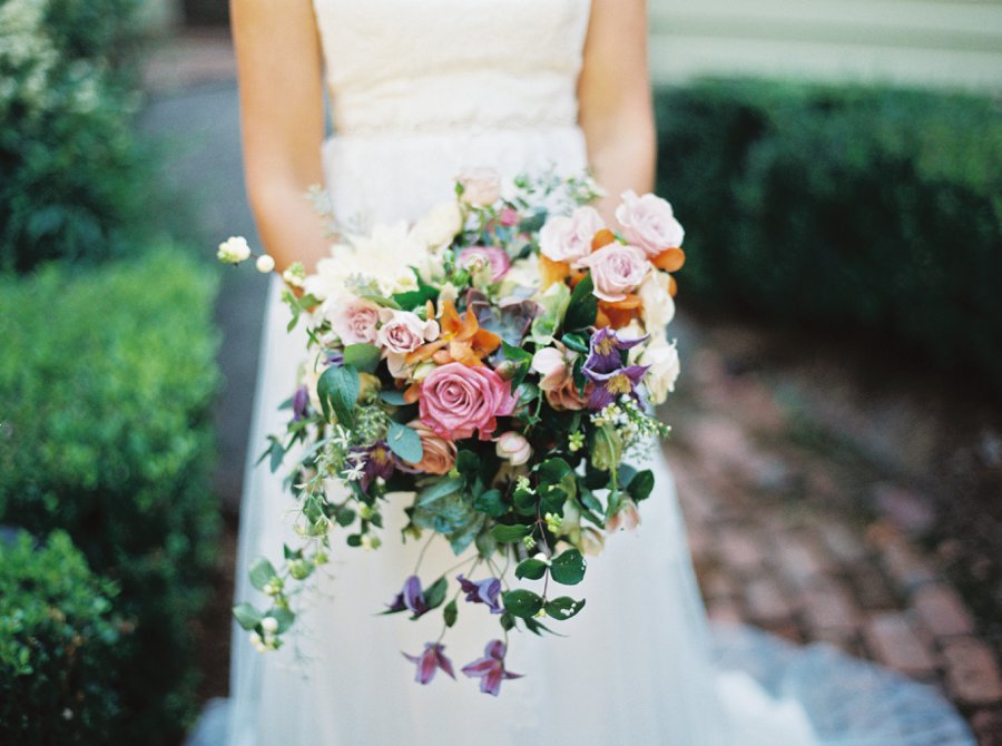 A Colorful Rustic Georgia Vineyard Wedding via TheELD.com