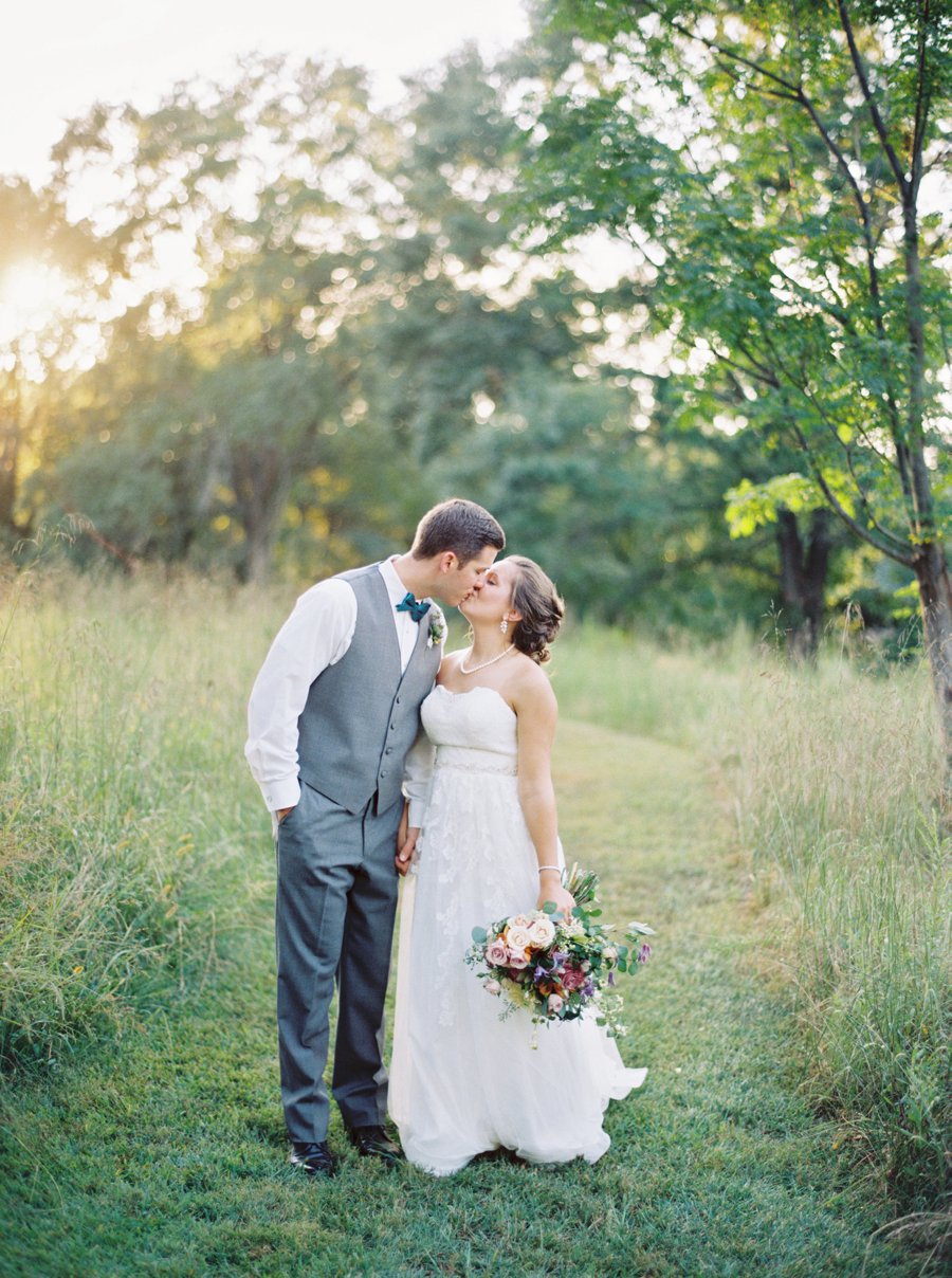 A Colorful Rustic Georgia Vineyard Wedding via TheELD.com