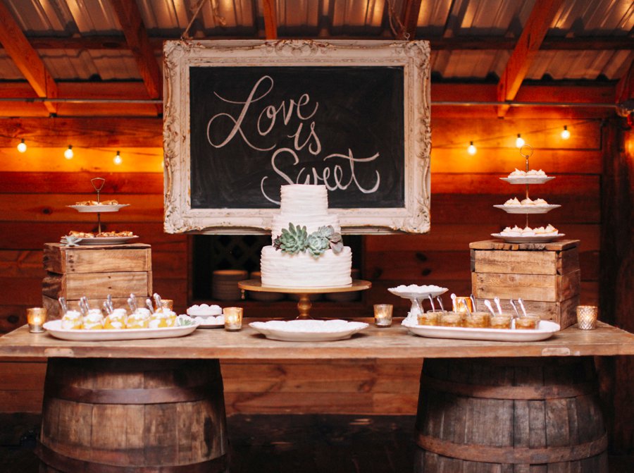 A Colorful Rustic Georgia Vineyard Wedding via TheELD.com