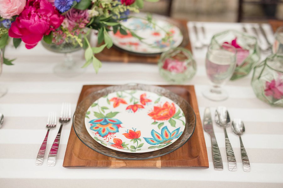 Colorful Modern Fiesta Inspired Wedding Ideas via TheELD.com