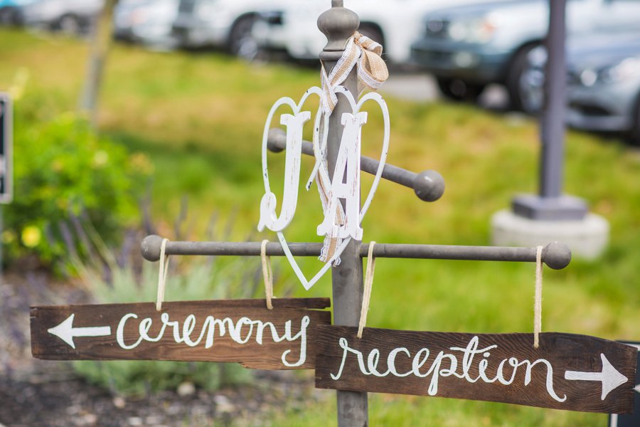 Dusty Blue & Ivory California Vineyard Wedding via TheELD.com