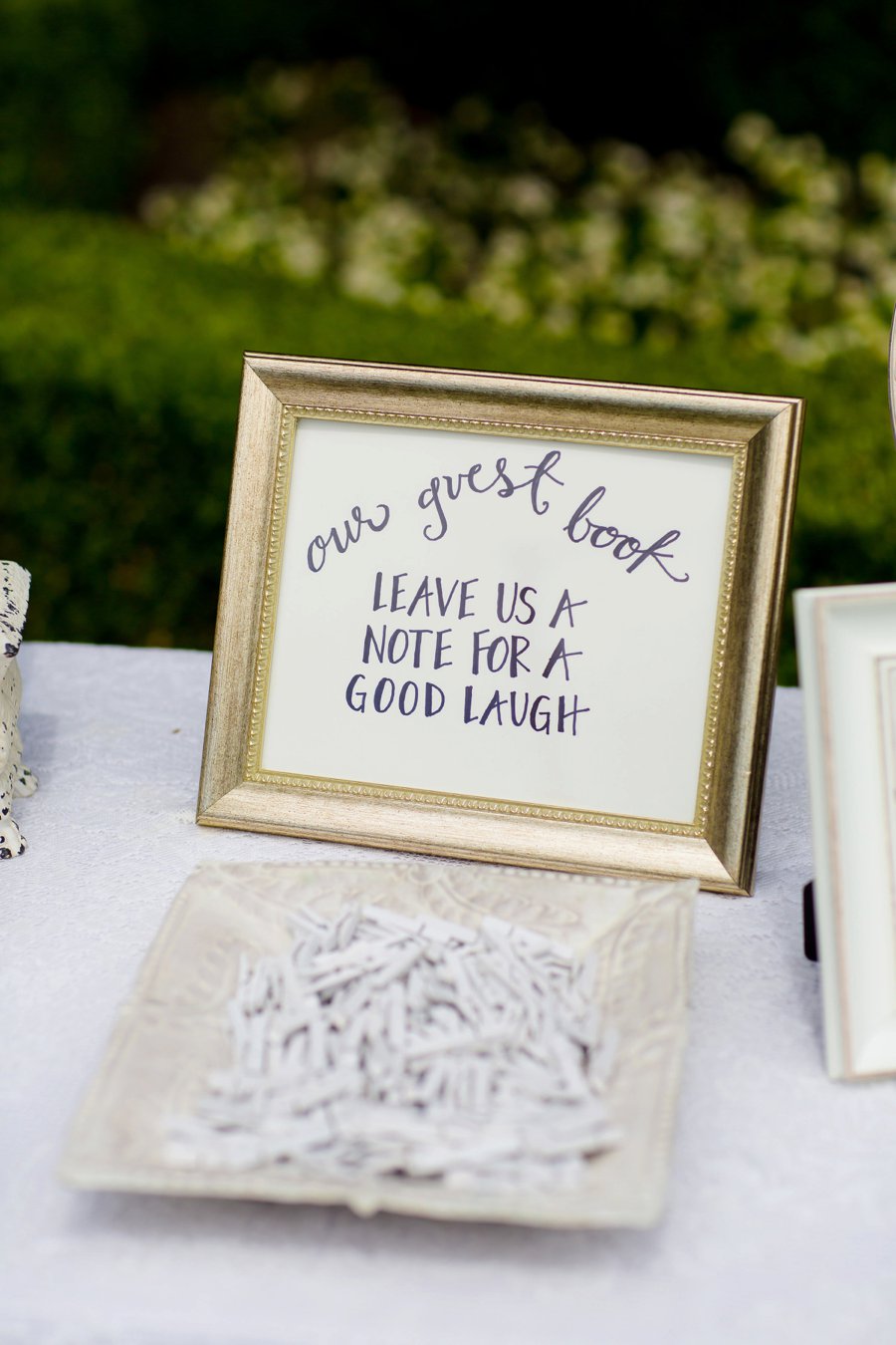 Dusty Blue & Ivory California Vineyard Wedding via TheELD.com