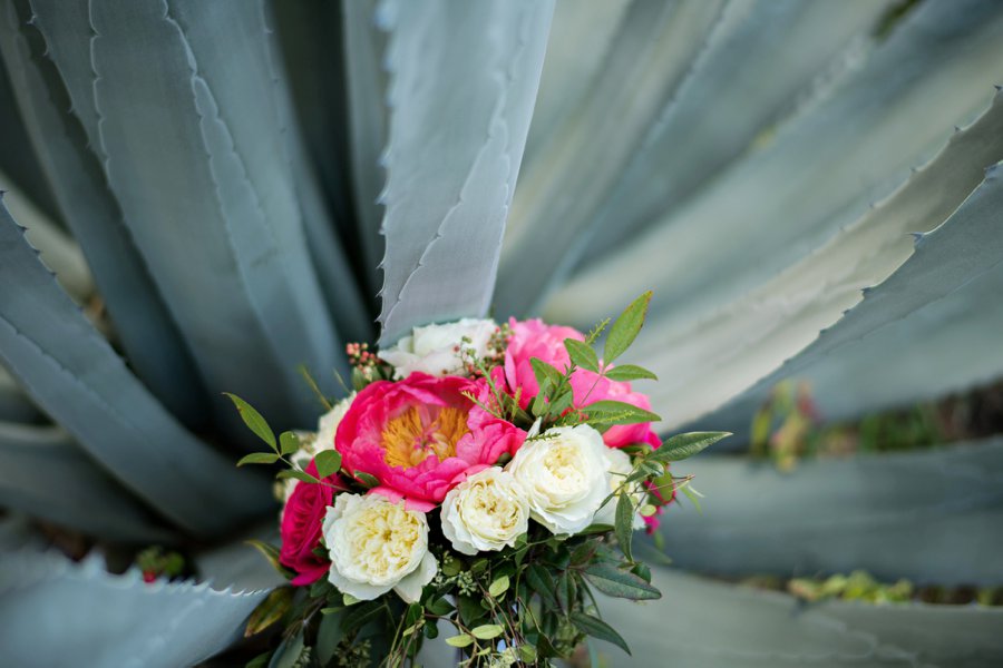 A Pink and Blue Intimate Rustic Florida Wedding via TheELD.com