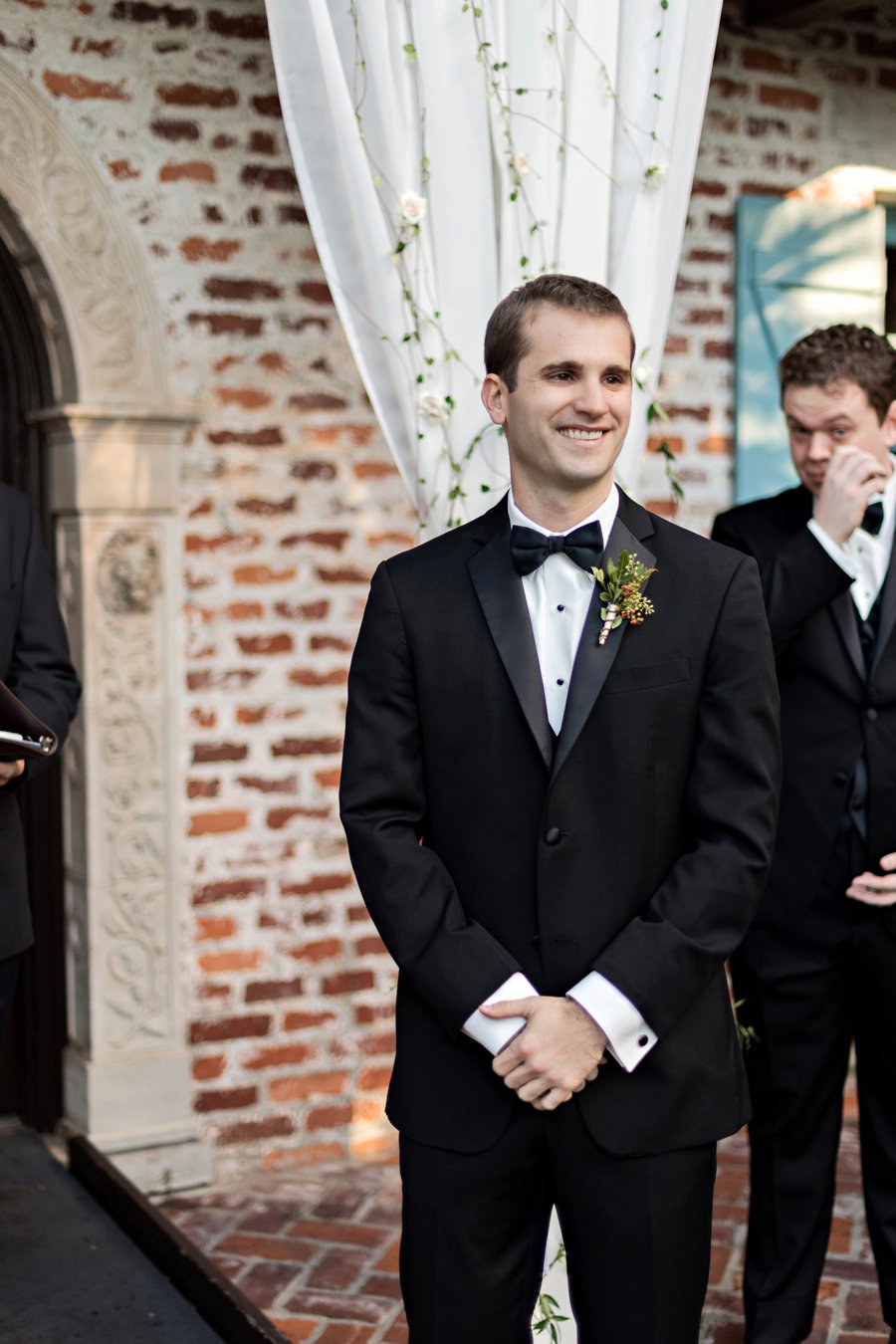 A Pink and Blue Intimate Rustic Florida Wedding via TheELD.com