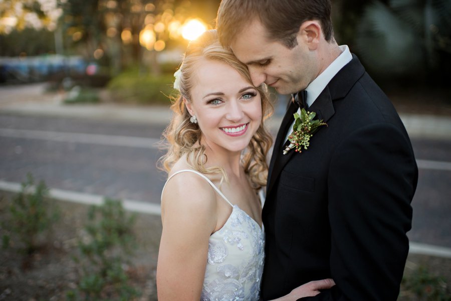 A Pink and Blue Intimate Rustic Florida Wedding via TheELD.com