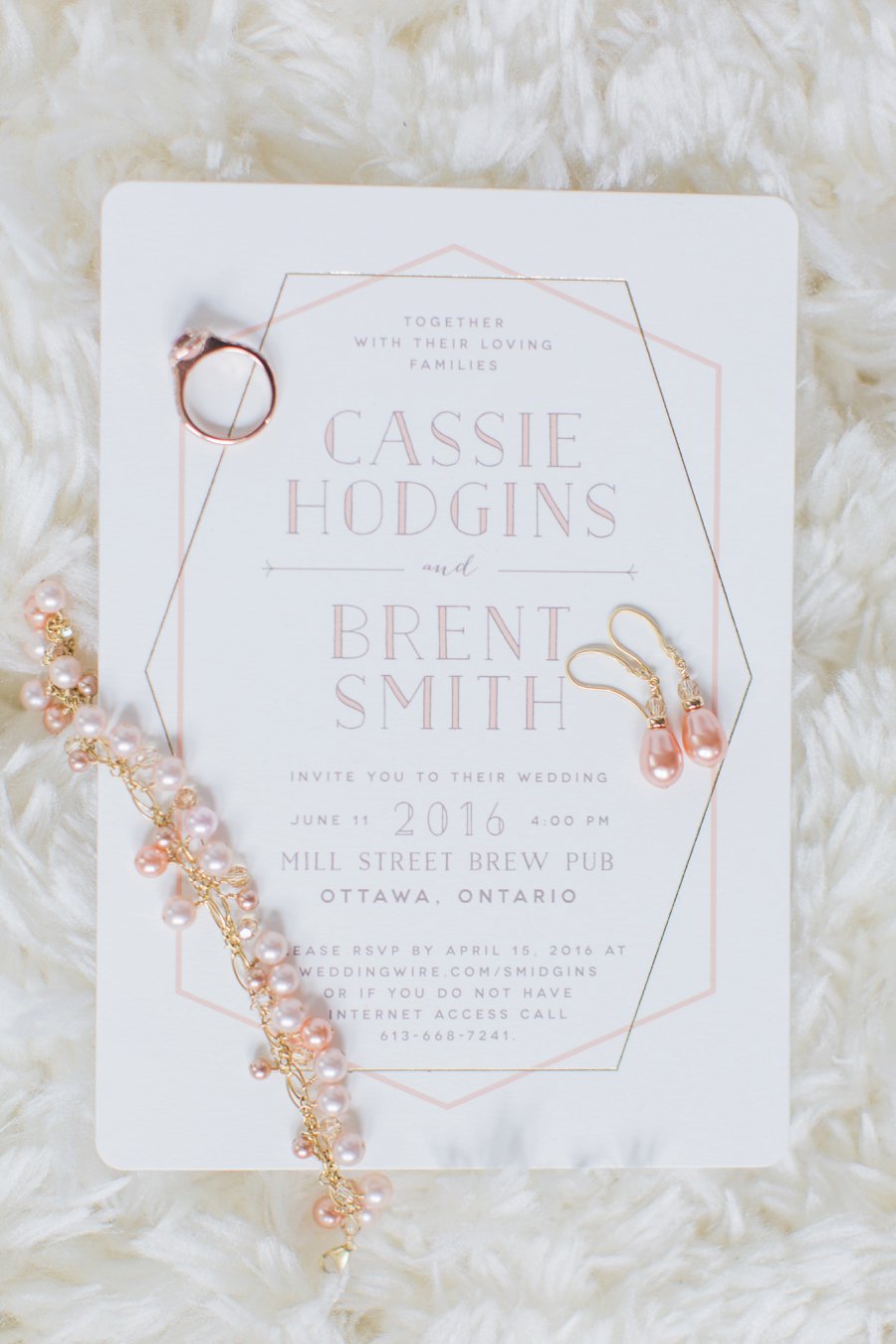 Bright Berry Toned Canadian Brewery Wedding via TheELD.com