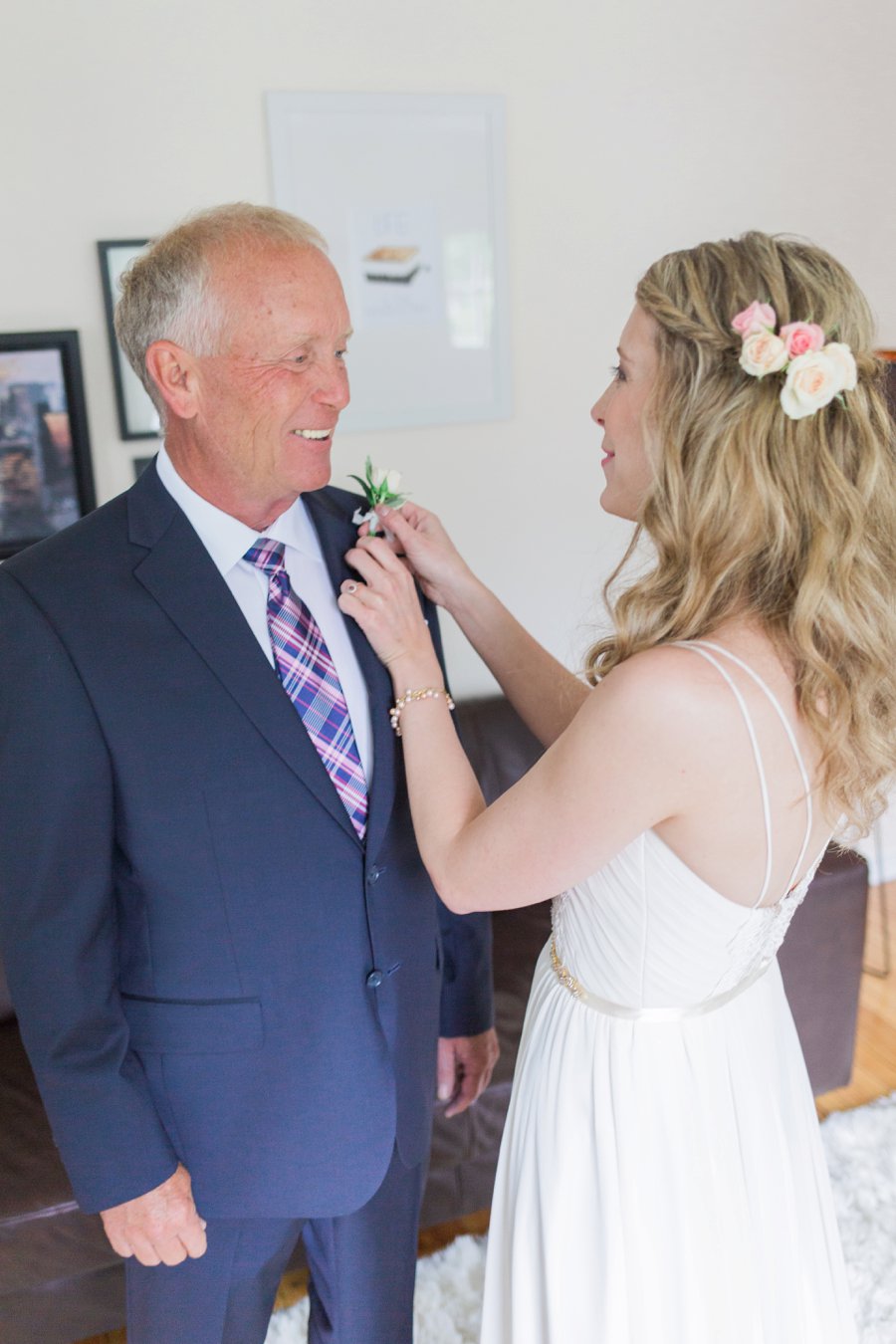 Bright Berry Toned Canadian Brewery Wedding via TheELD.com