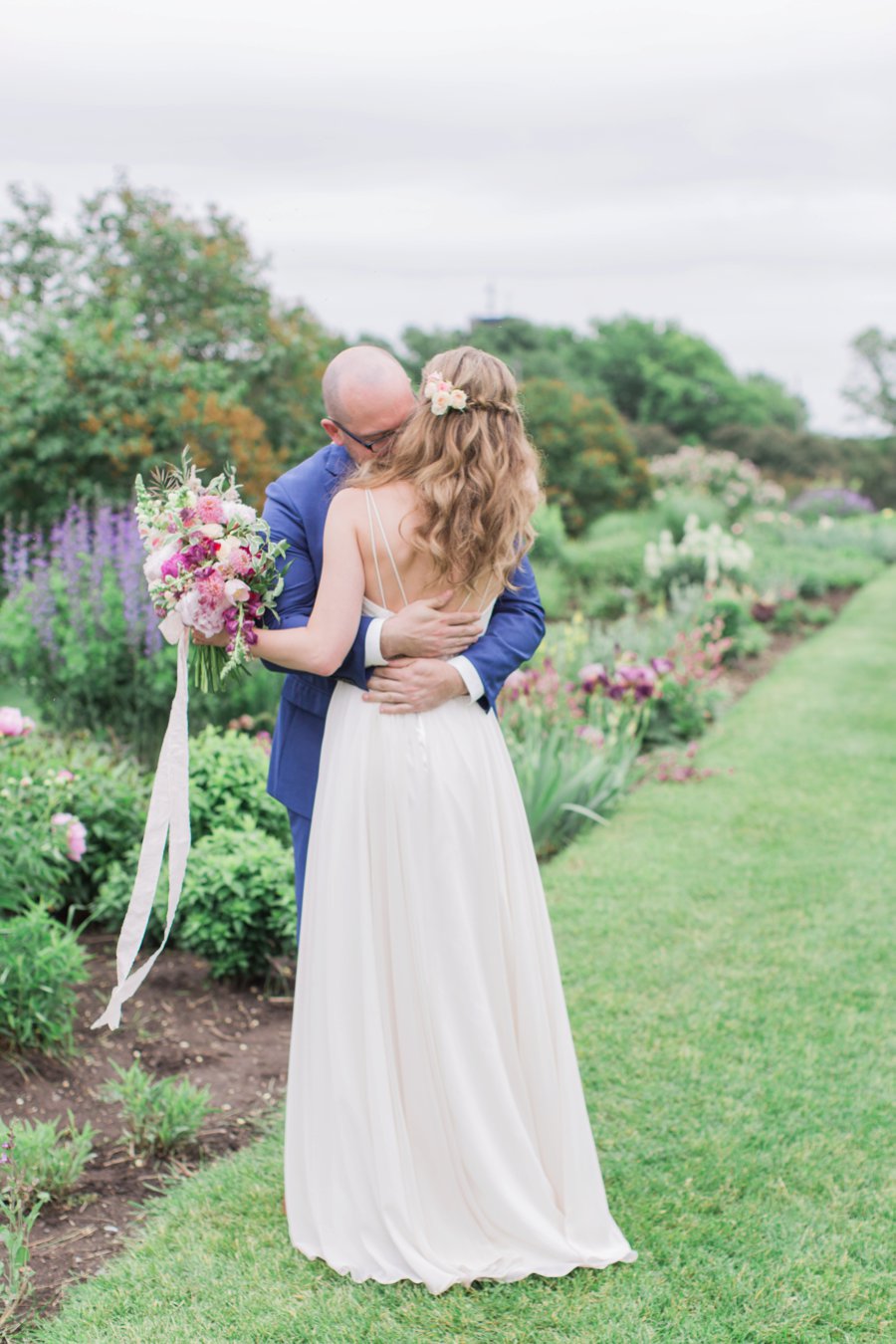 Bright Berry Toned Canadian Brewery Wedding via TheELD.com